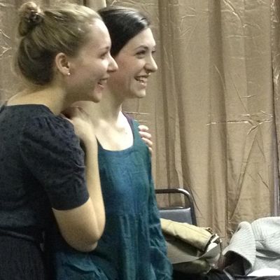 Sara Hymes (Marie) and Morgan DeTogne (Julie) Photo