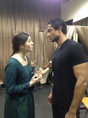 Morgan DeTogne as Julie and Gerrard Lobo as Liliom @ BroadwayWorld Morgan DeTogne as Julie and Gerrard Lobo as Liliom Photo