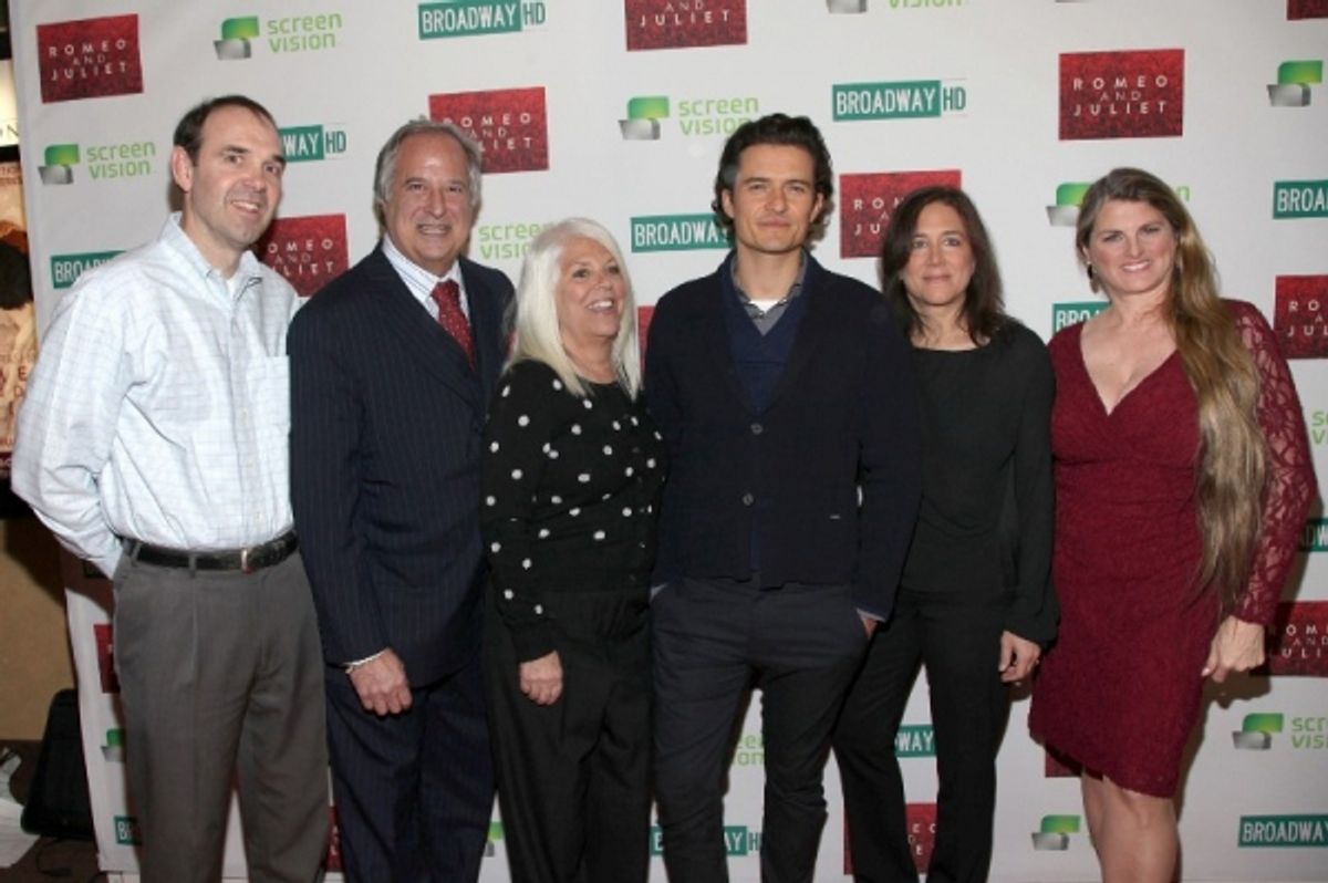 John McCauley, Stewart F. Lane, Ellen Krass, Orlando Bloom, Darryl Schaffer, Bonnie Comley at 