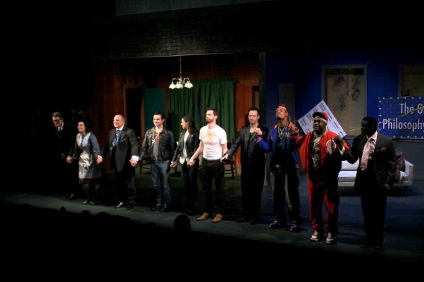 Photo Flash: PHILOSOPHY FOR GANGSTERS Celebrates Opening Night Off-Broadway  Image