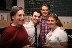 Barry Peak, David Demato, Michael Brusasco, Liz Peak @ BroadwayWorld Barry Peak, David Demato, Michael Brusasco, Liz Peak Photo
