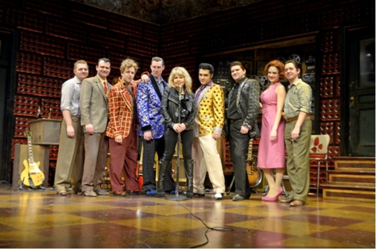 Pia Zadora with the Las Vegas Company of MILLION DOLLAR QUARTET at 