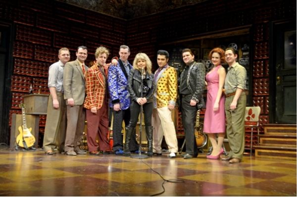 Pia Zadora with the Las Vegas Company of MILLION DOLLAR QUARTET Photo