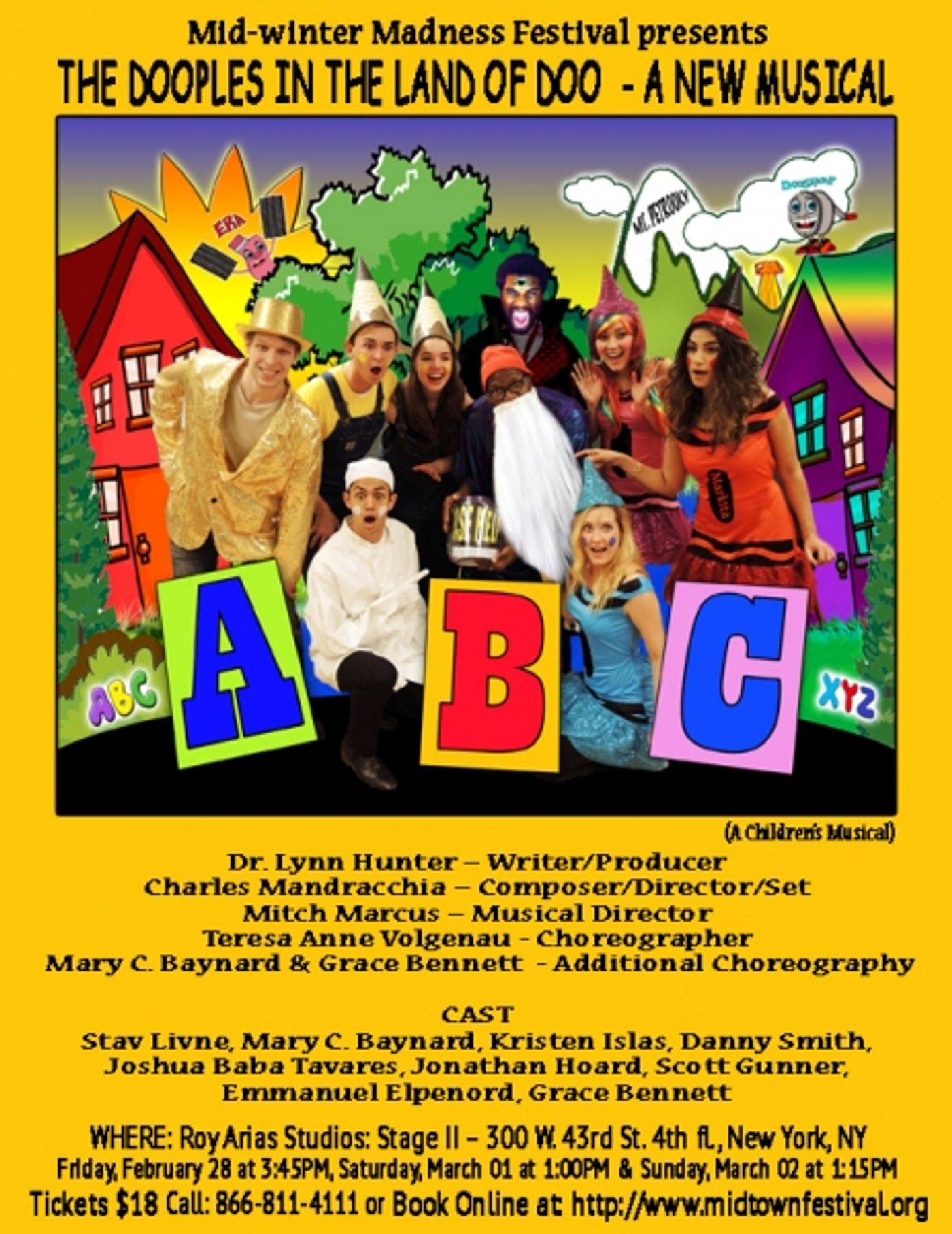 Photo Flash: THE DOOPLES IN THE LAND OF DOO - THE MUSICAL to Play Roy Arias Theater, Begin. 2/28 Image