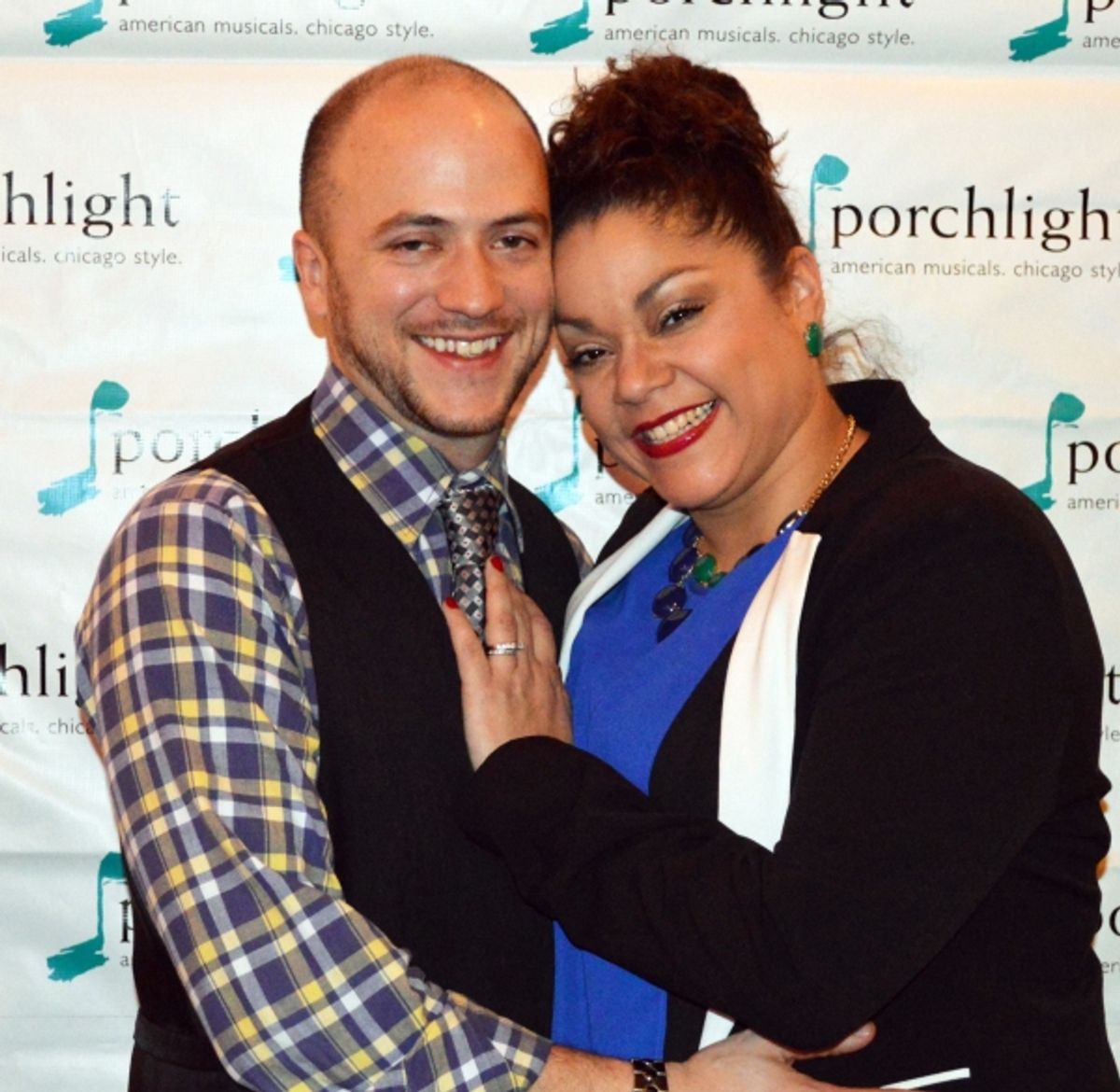 Lina Wass & her husband, Cody Wass at 