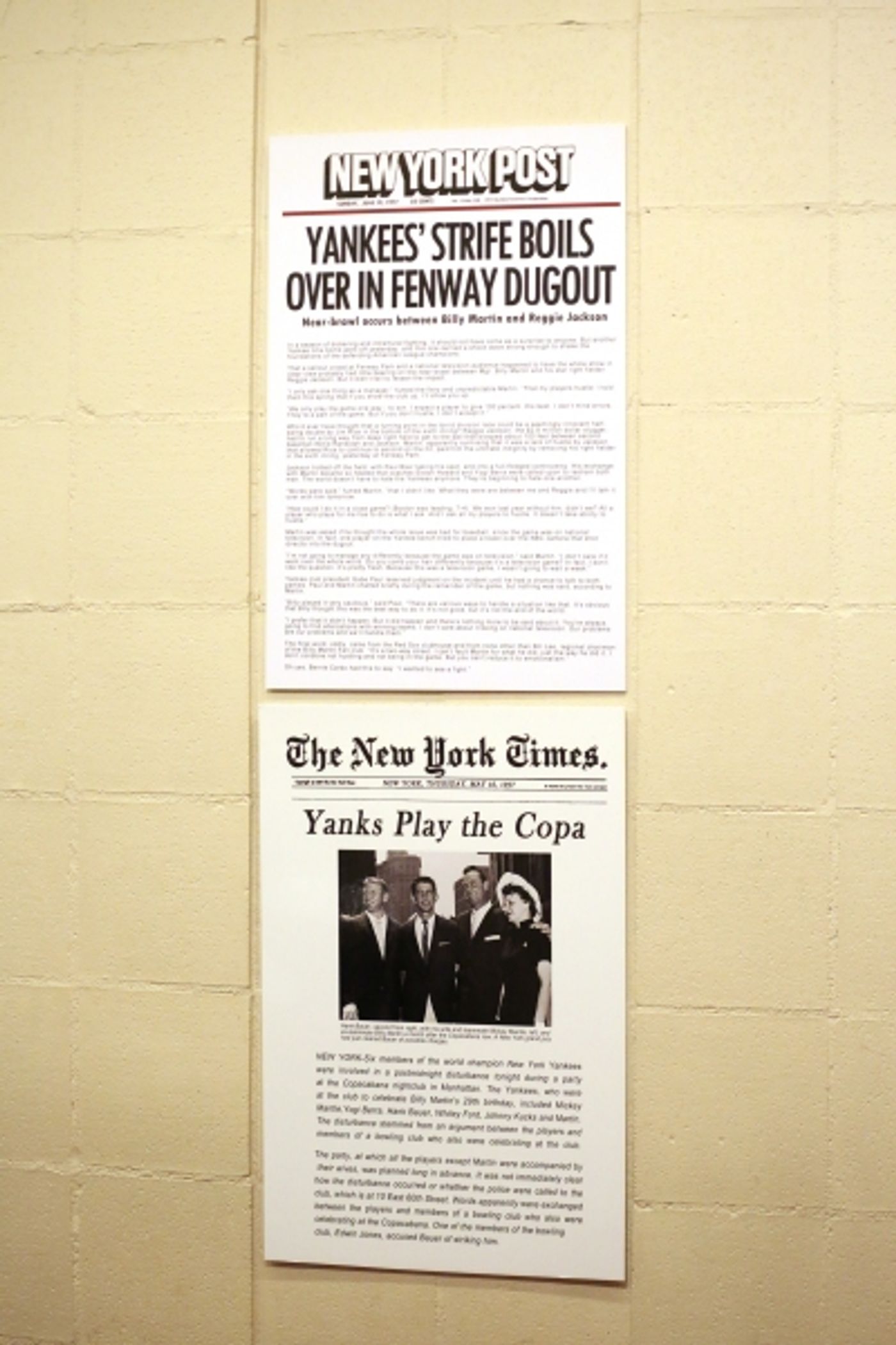 Photo Coverage: Yankees Arrive on Broadway- BRONX BOMBERS Takes Opening Night Bows!  Image