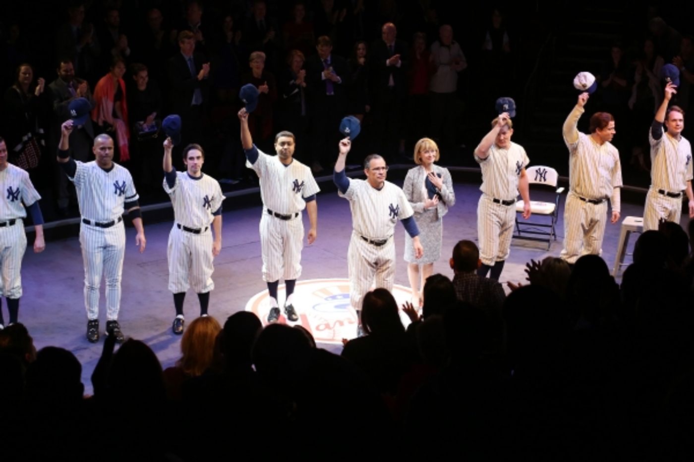 Photo Coverage: Yankees Arrive on Broadway- BRONX BOMBERS Takes Opening Night Bows!  Image