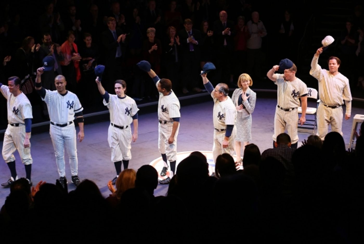 Photo Coverage: Yankees Arrive on Broadway- BRONX BOMBERS Takes Opening Night Bows!  Image