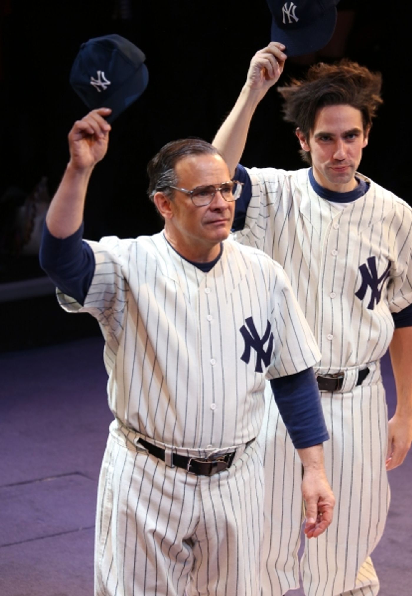 Photo Coverage: Yankees Arrive on Broadway- BRONX BOMBERS Takes Opening Night Bows!  Image