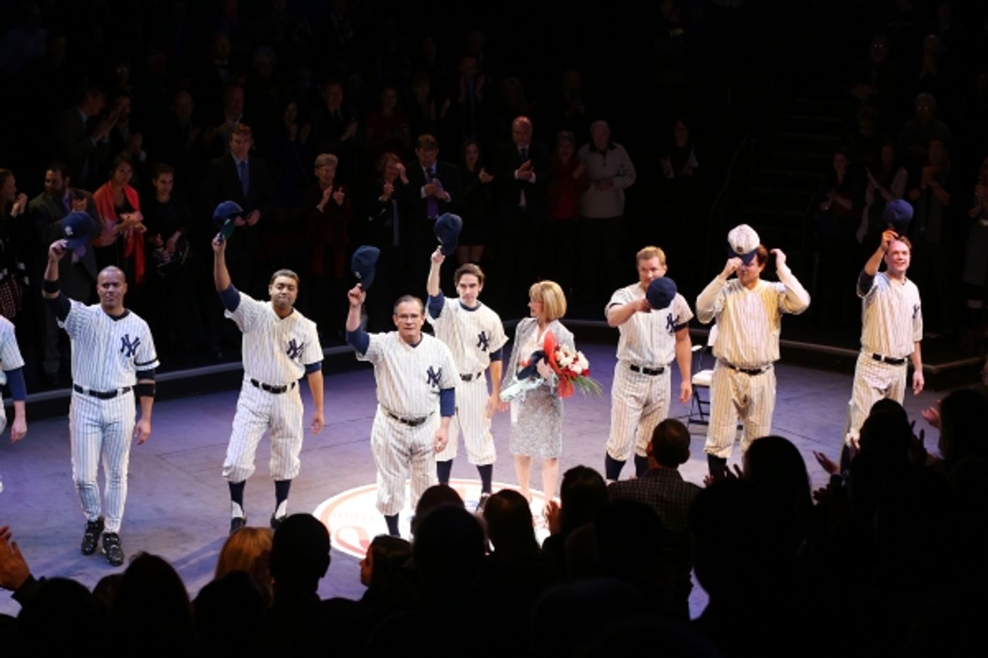 Photo Coverage: Yankees Arrive on Broadway- BRONX BOMBERS Takes Opening Night Bows!  Image