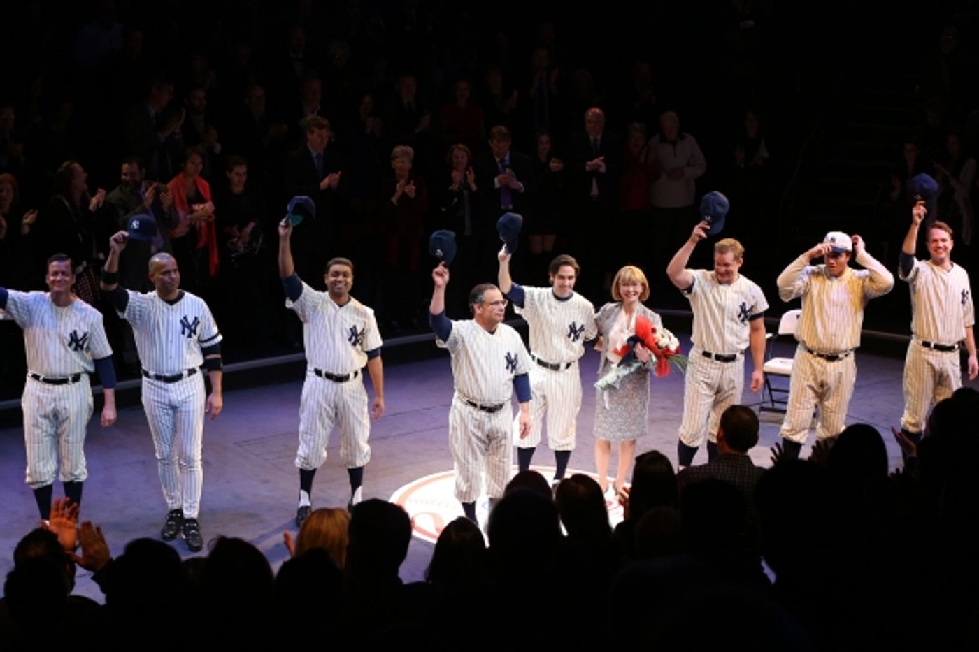 Photo Coverage: Yankees Arrive on Broadway- BRONX BOMBERS Takes Opening Night Bows!  Image