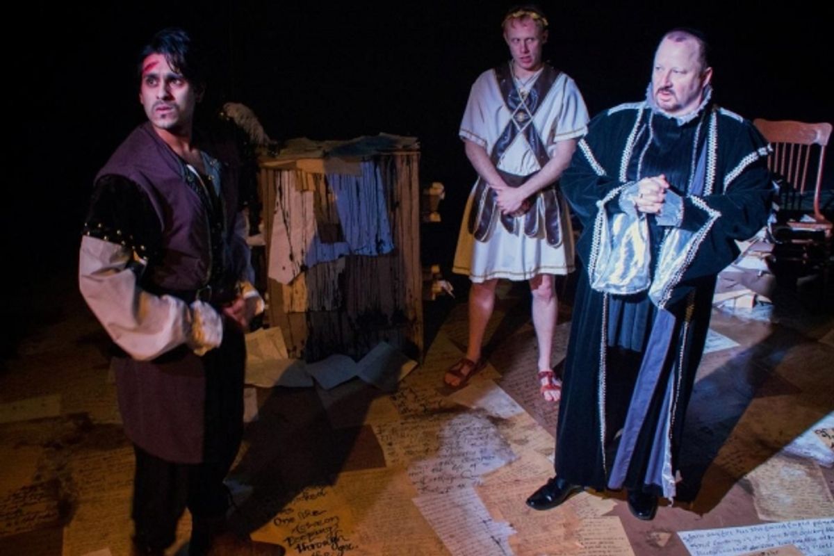 Owais Ahmed, Tim Parker and Alfred Thomas at 