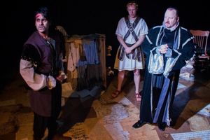 Owais Ahmed, Tim Parker and Alfred Thomas Photo