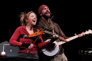 Valerie Vigoda and Wade McColllum @ BroadwayWorld Valerie Vigoda and Wade McColllum Photo
