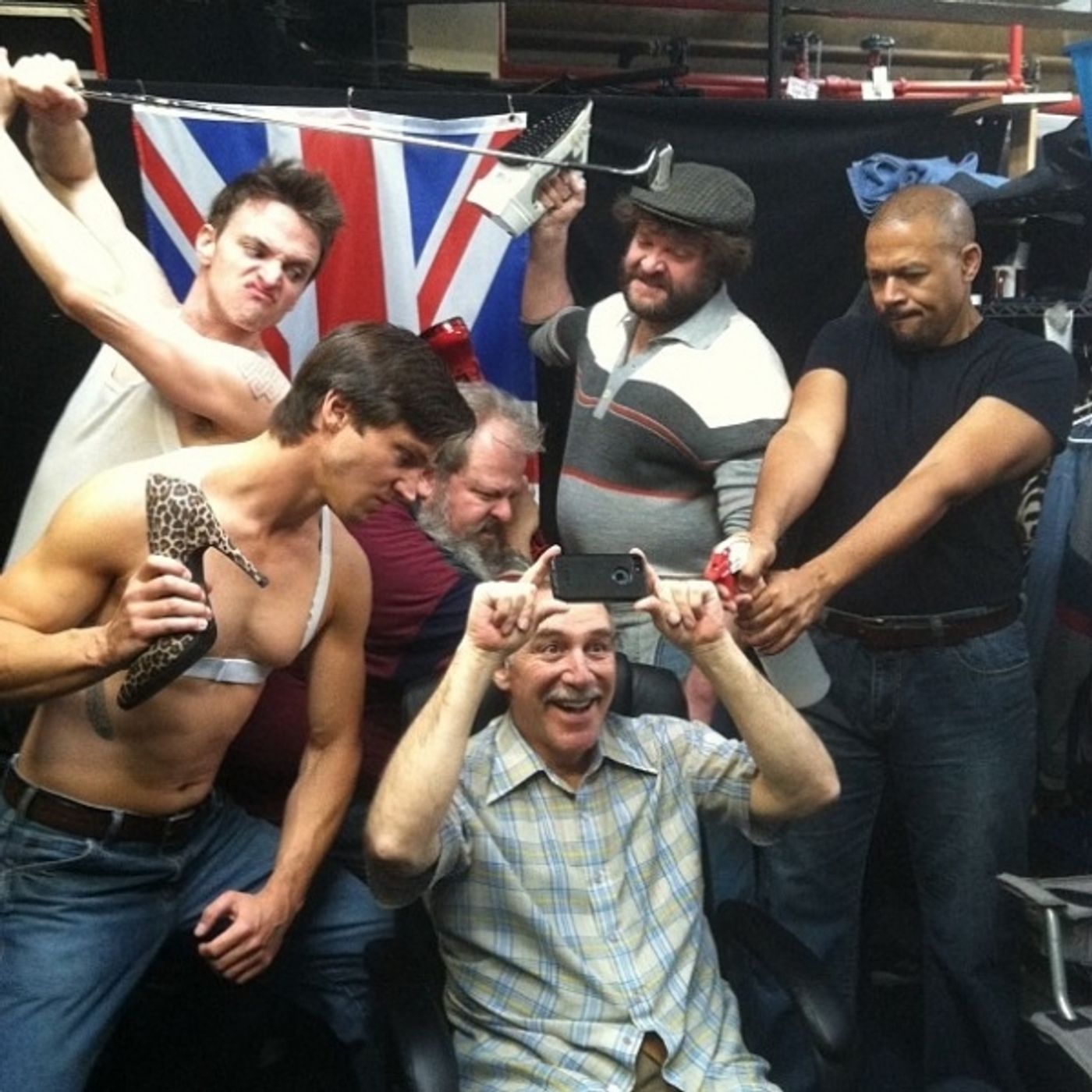 Photo Flash: Saturday Intermission Pics, Feb 8 - Cast Member Does Double Duty in PAGEANT and BEAUTIFUL, Plus BRIDGES and More!  Image