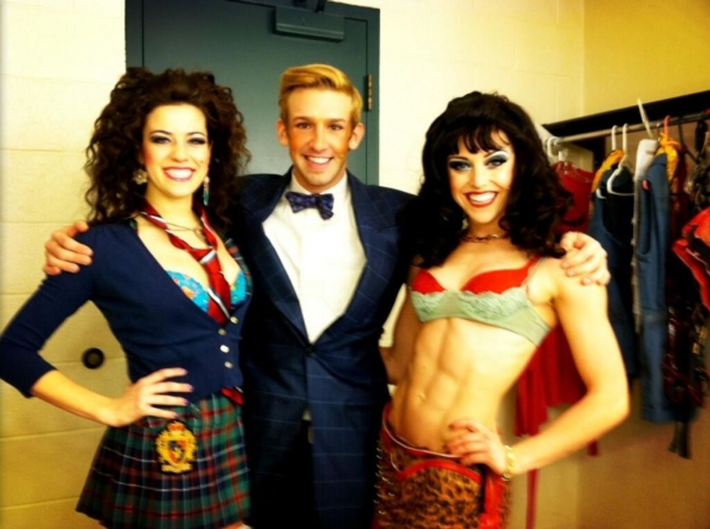 Photo Flash: Saturday Intermission Pics, Feb 8 - Cast Member Does Double Duty in PAGEANT and BEAUTIFUL, Plus BRIDGES and More!  Image