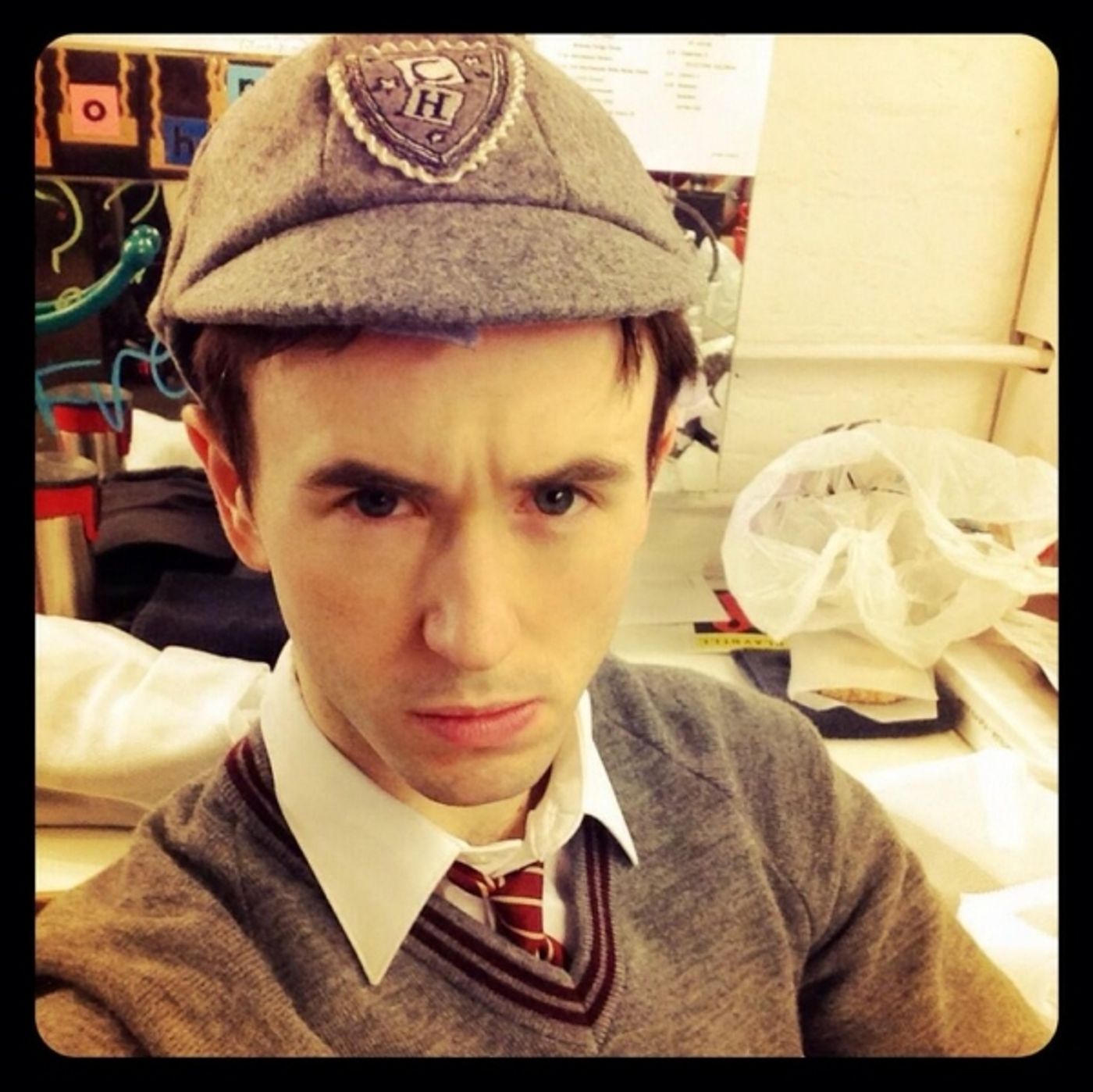 Photo Flash: Saturday Intermission Pics, Feb 8 - Cast Member Does Double Duty in PAGEANT and BEAUTIFUL, Plus BRIDGES and More!  Image