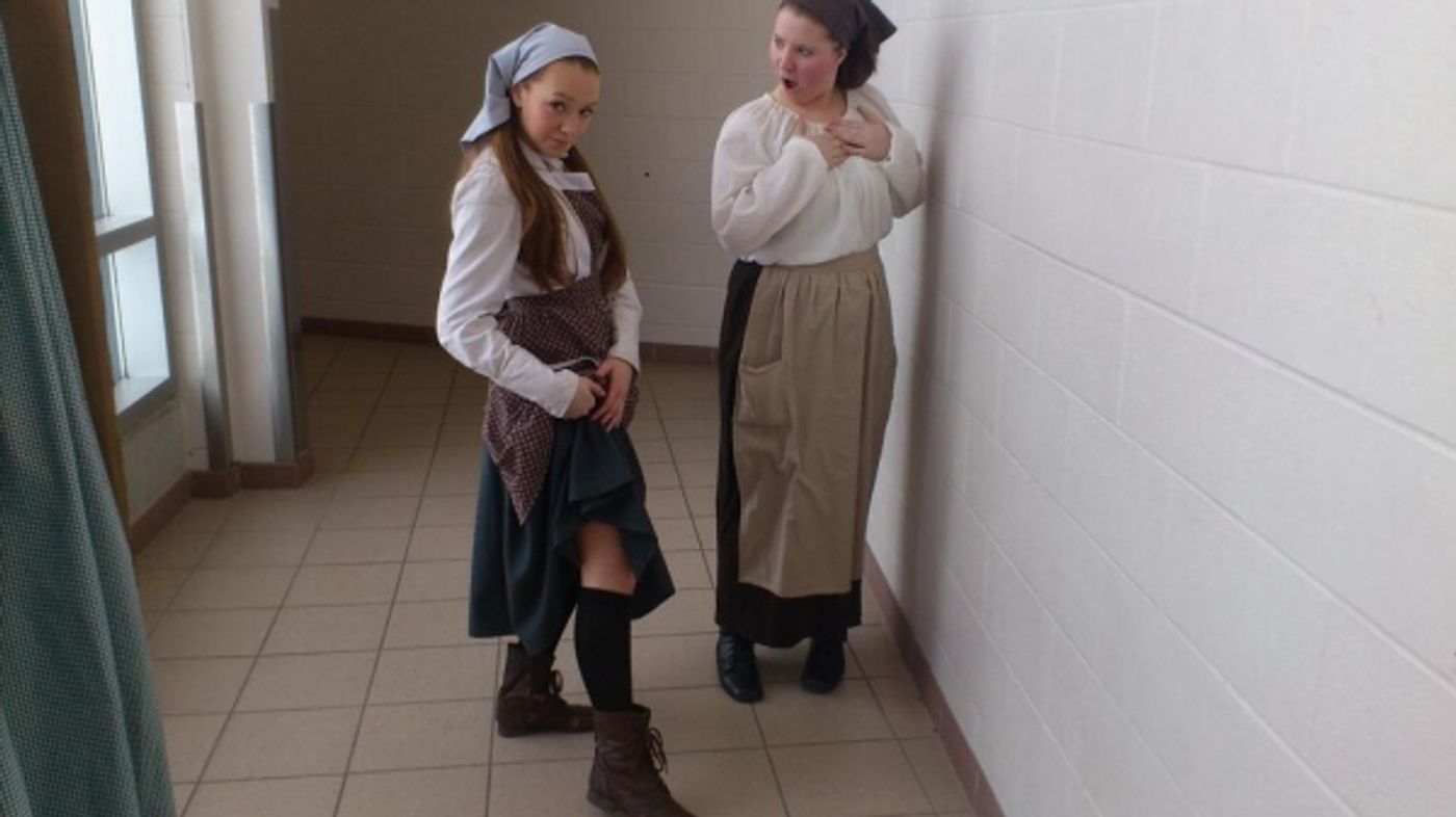 Photo Flash: Saturday Intermission Pics, Feb 8 - Cast Member Does Double Duty in PAGEANT and BEAUTIFUL, Plus BRIDGES and More!  Image