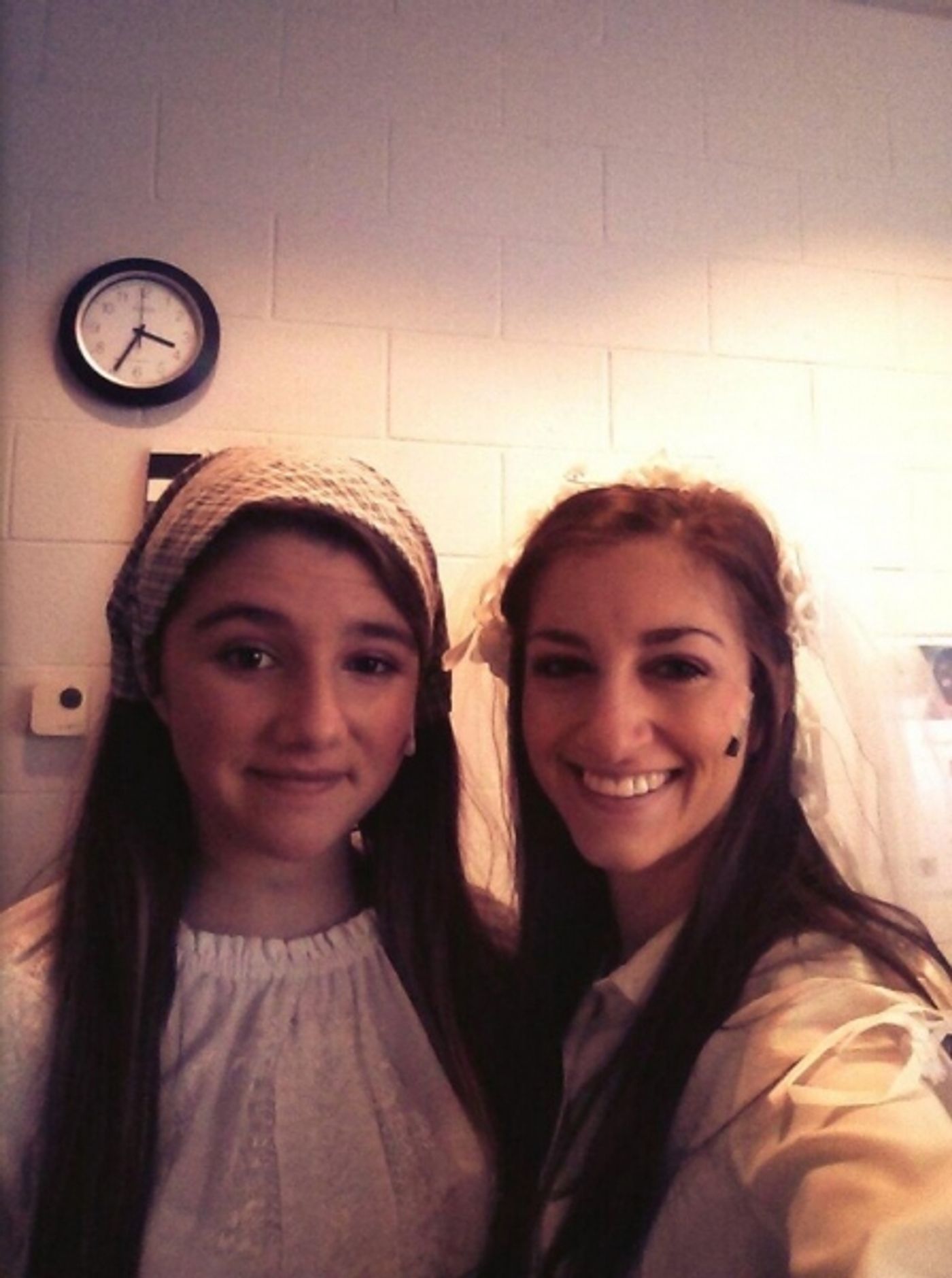 Photo Flash: Saturday Intermission Pics, Feb 8 - Cast Member Does Double Duty in PAGEANT and BEAUTIFUL, Plus BRIDGES and More!  Image