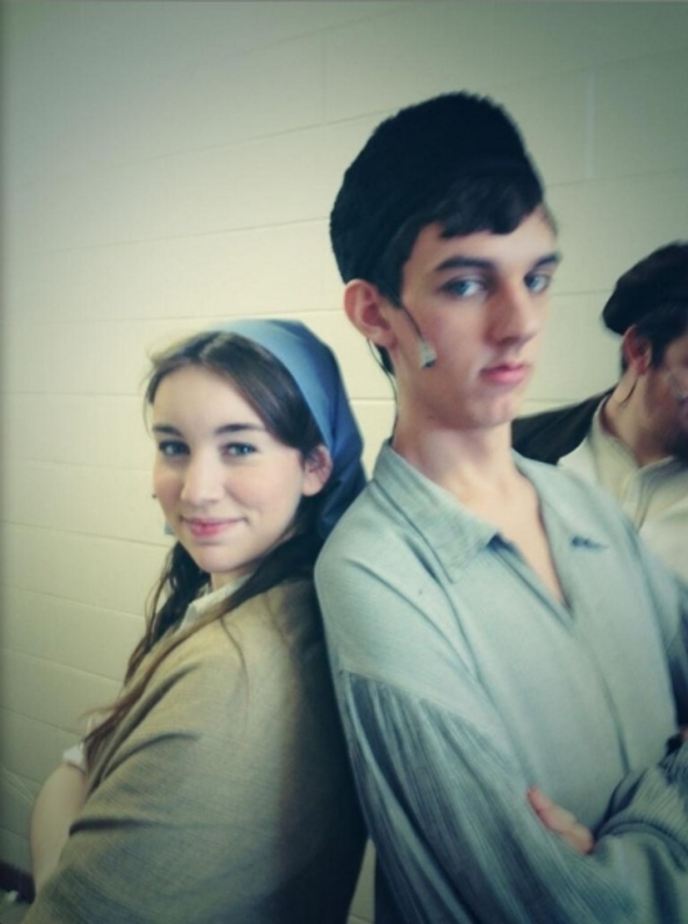 Photo Flash: Saturday Intermission Pics, Feb 8 - Cast Member Does Double Duty in PAGEANT and BEAUTIFUL, Plus BRIDGES and More!  Image