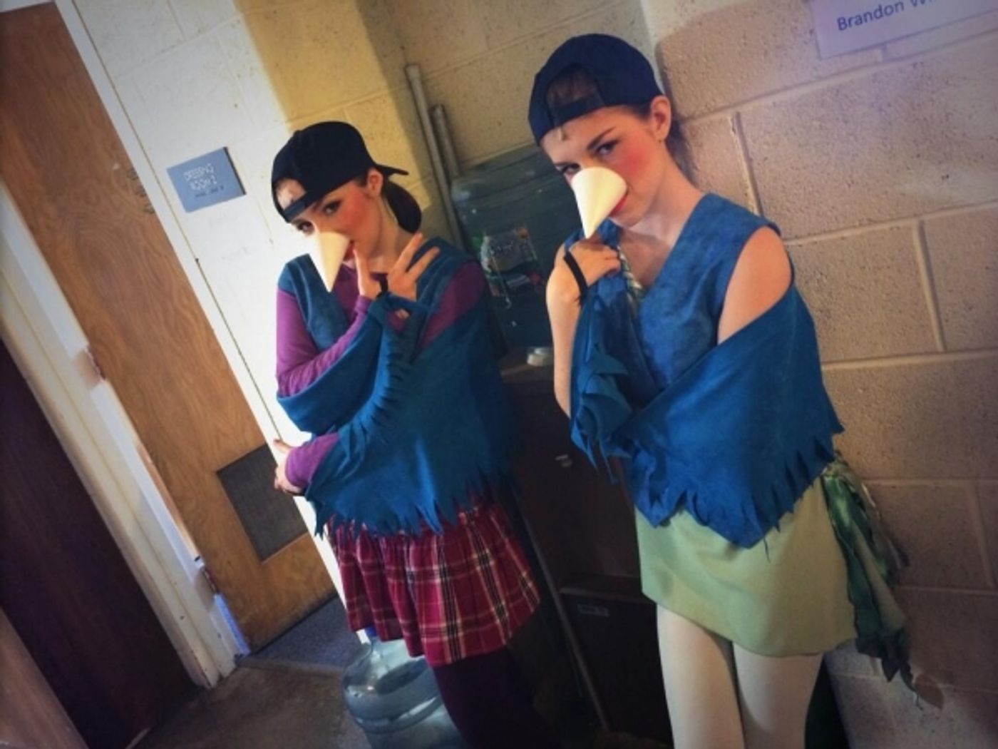 Photo Flash: Saturday Intermission Pics, Feb 8 - Cast Member Does Double Duty in PAGEANT and BEAUTIFUL, Plus BRIDGES and More!  Image