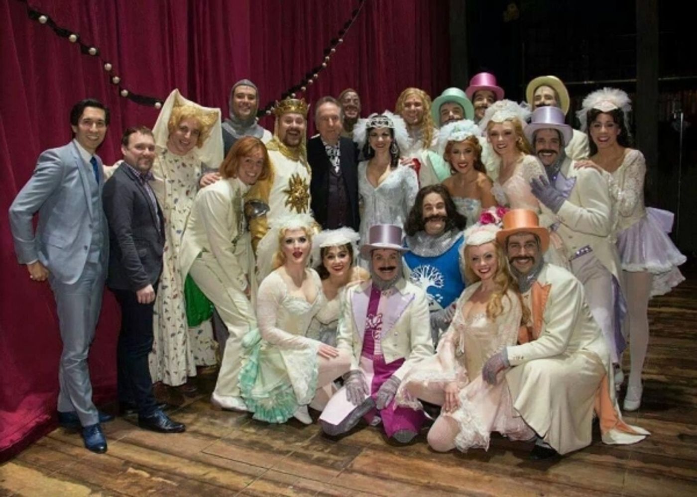 Photo Flash: Saturday Intermission Pics, Feb 8 - Cast Member Does Double Duty in PAGEANT and BEAUTIFUL, Plus BRIDGES and More!  Image