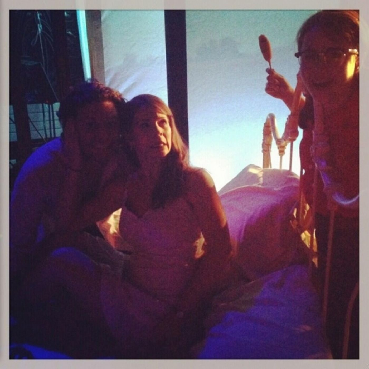 Photo Flash: Saturday Intermission Pics, Feb 8 - Cast Member Does Double Duty in PAGEANT and BEAUTIFUL, Plus BRIDGES and More!  Image