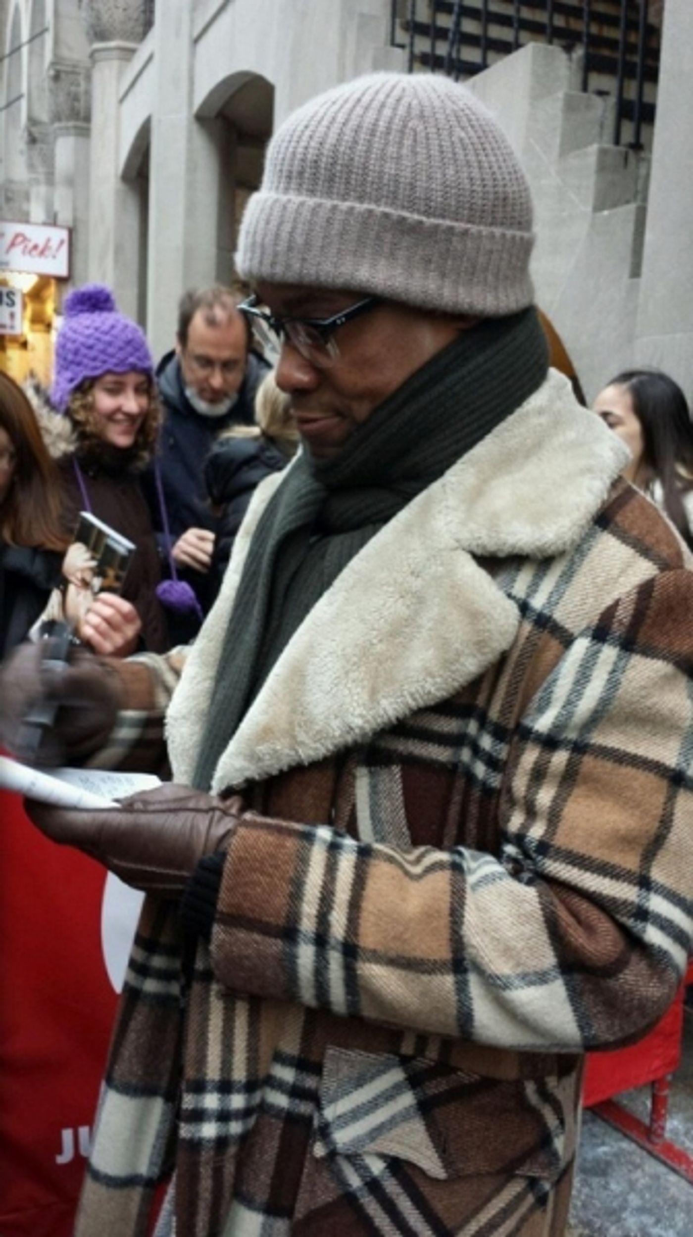 Photo Flash: Saturday Intermission Pics, Feb 8 - Cast Member Does Double Duty in PAGEANT and BEAUTIFUL, Plus BRIDGES and More!  Image