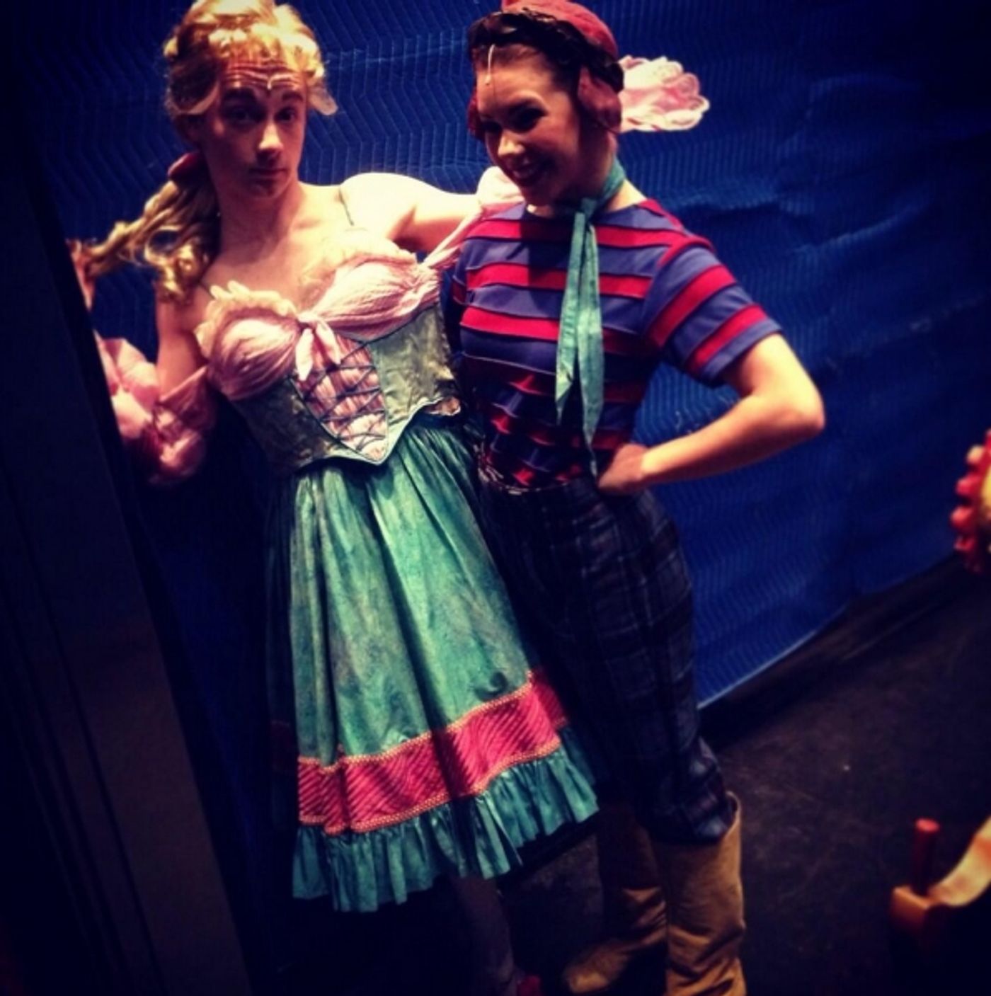 Photo Flash: Saturday Intermission Pics - Feb. 8 - Part 2 - GODSPELL National Tour Celebrates 100th Performance; Plus WICKED, FLASHDANCE & More! Photo Flash: Saturday Intermission Pics - Feb. 8 - Part 2 - GODSPELL National Tour Celebrates 100th Performance; Plus WICKED, FLASHDANCE & More! Image