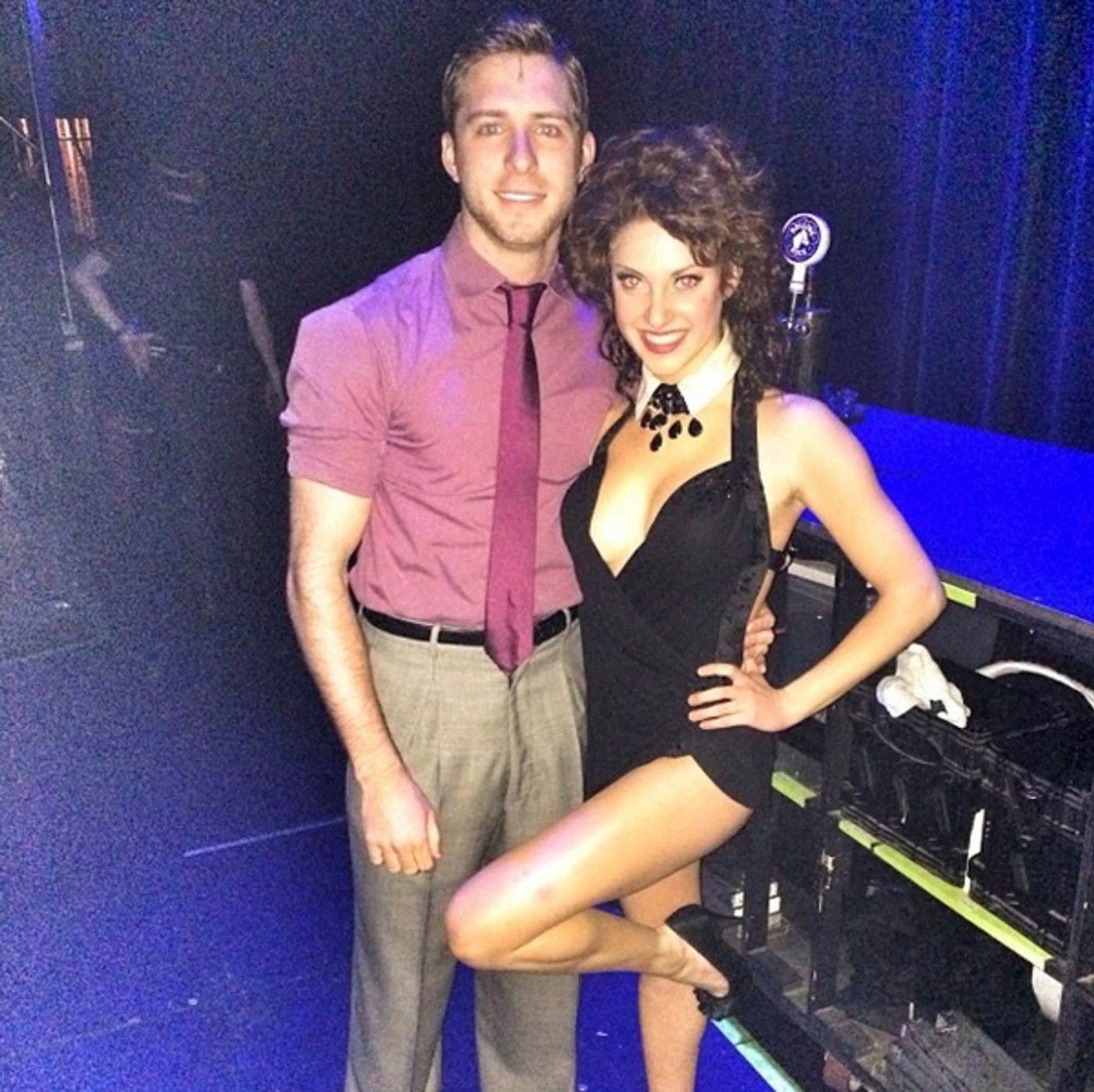 Photo Flash: Saturday Intermission Pics - Feb. 8 - Part 2 - GODSPELL National Tour Celebrates 100th Performance; Plus WICKED, FLASHDANCE & More! Photo Flash: Saturday Intermission Pics - Feb. 8 - Part 2 - GODSPELL National Tour Celebrates 100th Performance; Plus WICKED, FLASHDANCE & More! Image