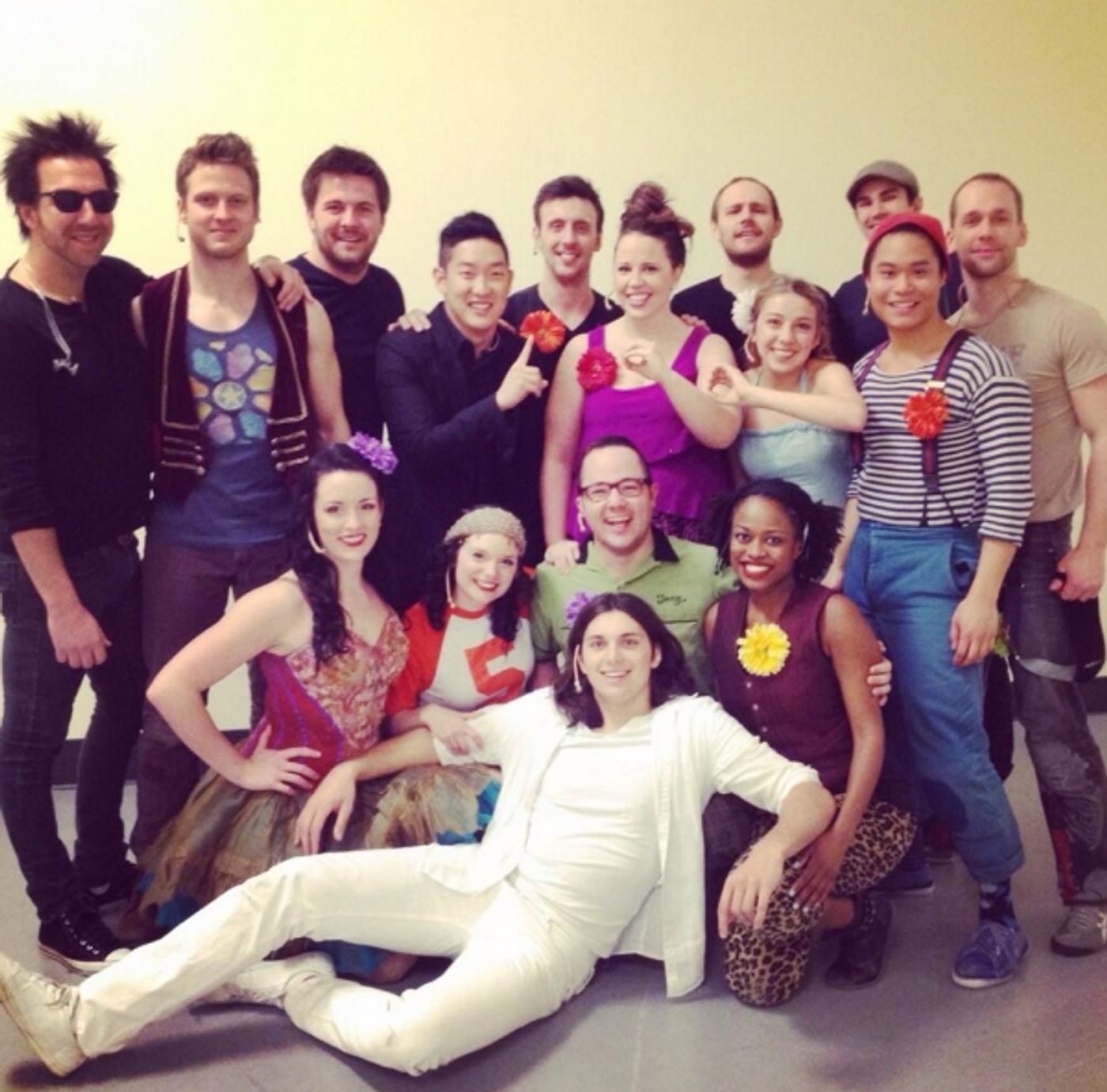 Photo Flash: Saturday Intermission Pics - Feb. 8 - Part 2 - GODSPELL National Tour Celebrates 100th Performance; Plus WICKED, FLASHDANCE & More! Photo Flash: Saturday Intermission Pics - Feb. 8 - Part 2 - GODSPELL National Tour Celebrates 100th Performance; Plus WICKED, FLASHDANCE & More! Image