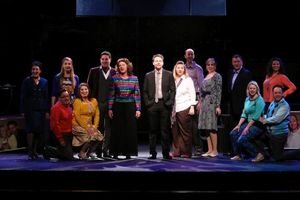 Maggie Gremminger, Katie Bartow, Kipp Simmons, Cathy Wood, Joel Morrison, Laura Roose, Mark Murphy, Whitney Armstrong, John Edmonds, Samantha Agron. From left, kneeling, Curt Crespino, Lyndsey Agron, Jan Lord, Kevin Bogan @ BroadwayWorld Maggie Gremminger, Katie Bartow, Kipp Simmons, Cathy Wood, Joel Morrison, Laura Roose Photo