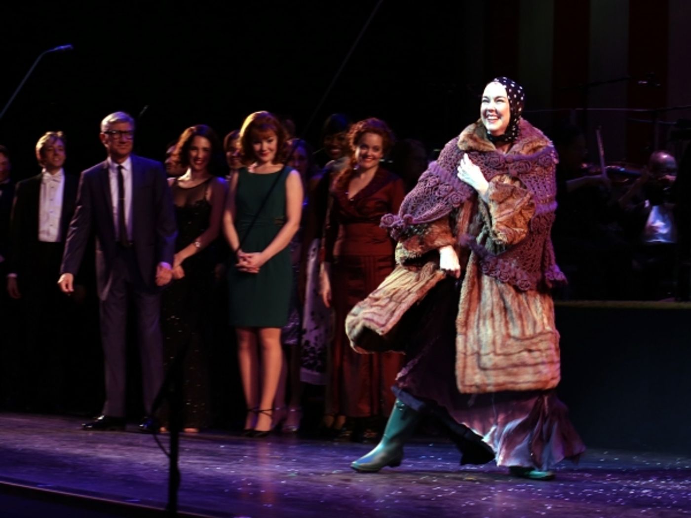 Photo Coverage: LITTLE ME Cast Takes Final Encores! Bow  Image