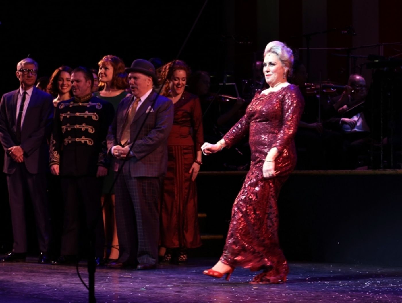 Photo Coverage: LITTLE ME Cast Takes Final Encores! Bow  Image