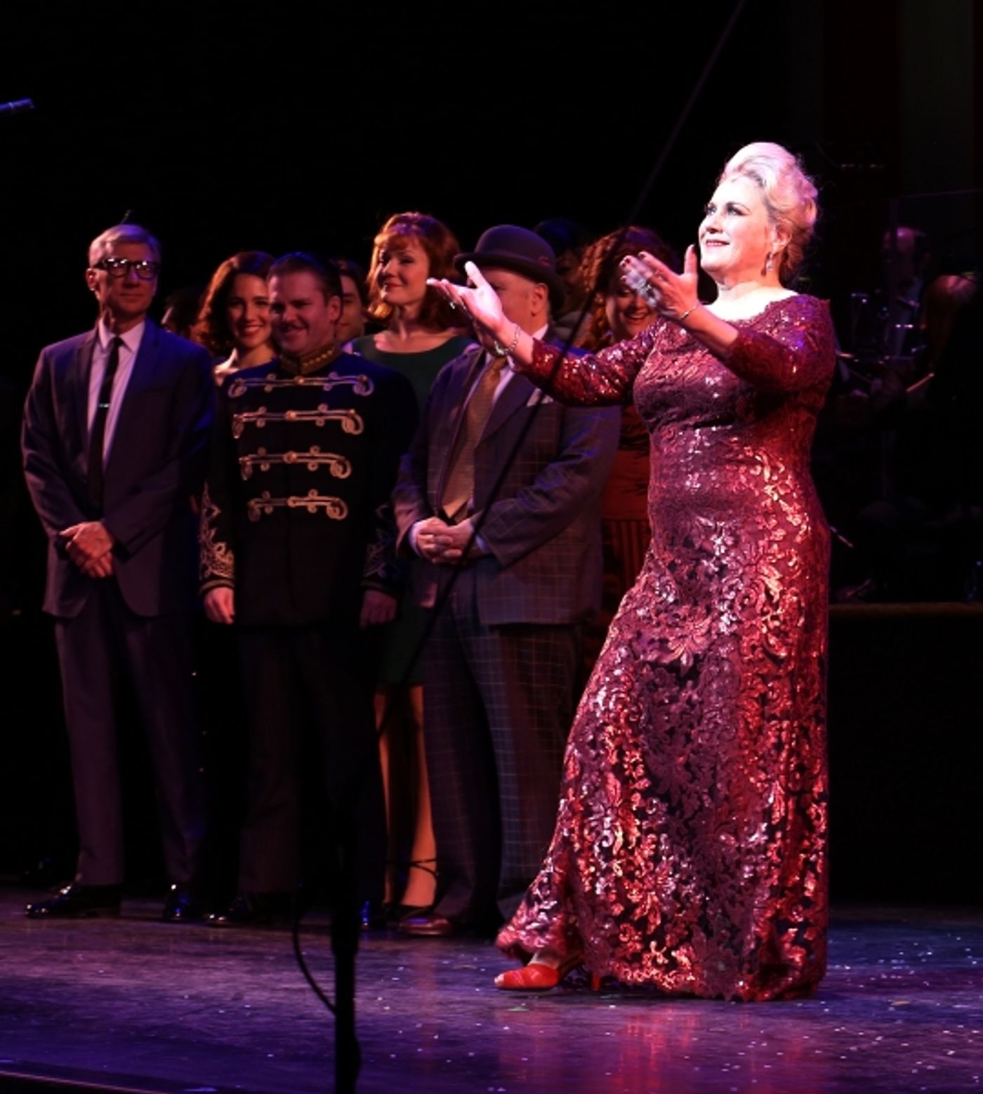 Photo Coverage: LITTLE ME Cast Takes Final Encores! Bow  Image