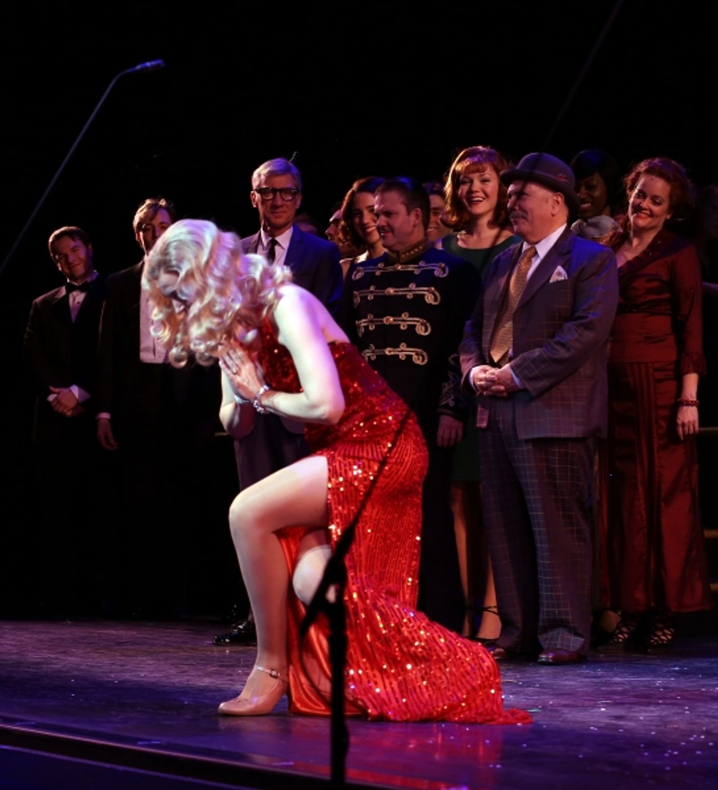Photo Coverage: LITTLE ME Cast Takes Final Encores! Bow  Image