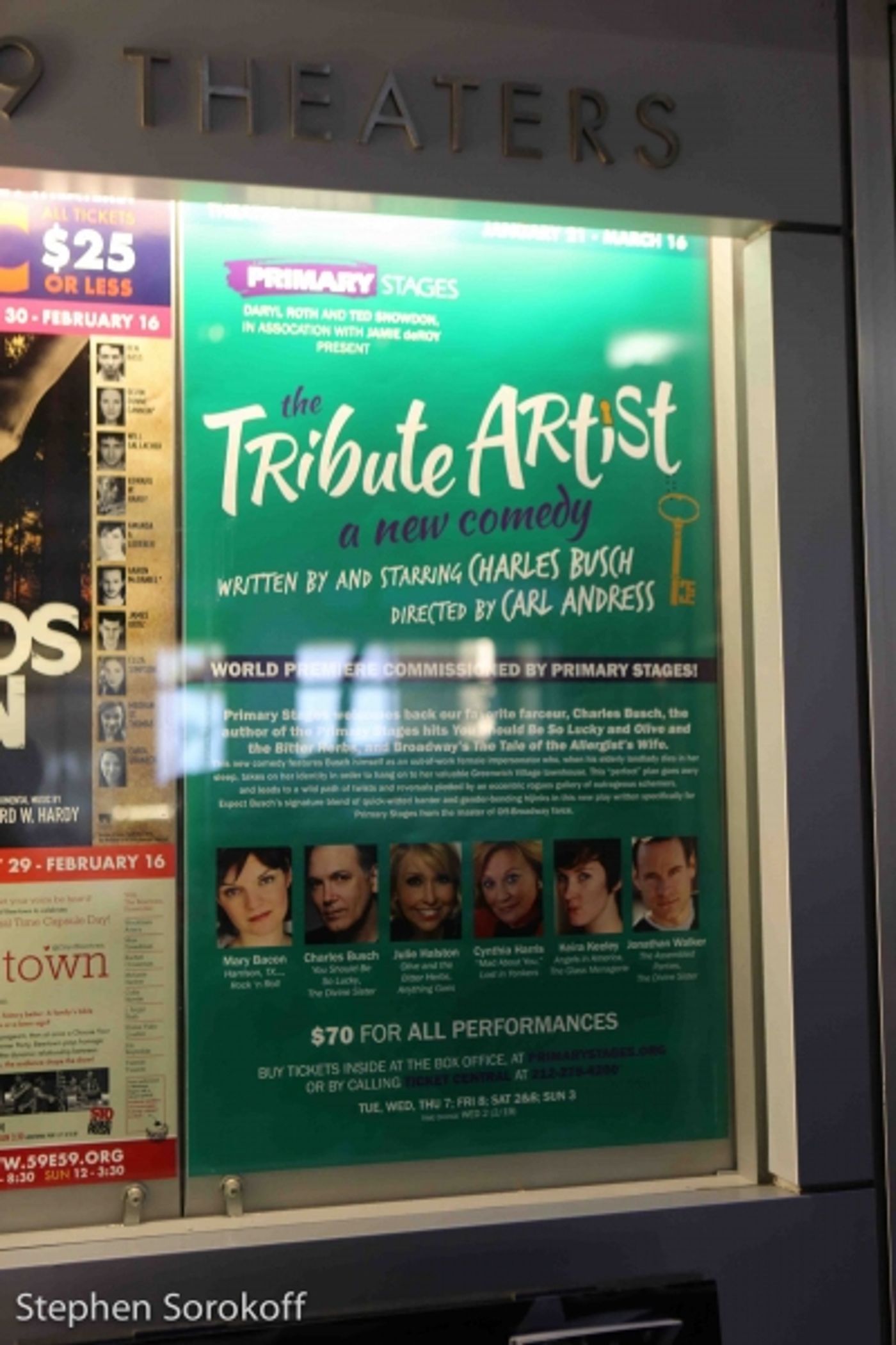 Photo Coverage: Inside Opening Night of Primary Stages' THE TRIBUTE ARTIST  Image