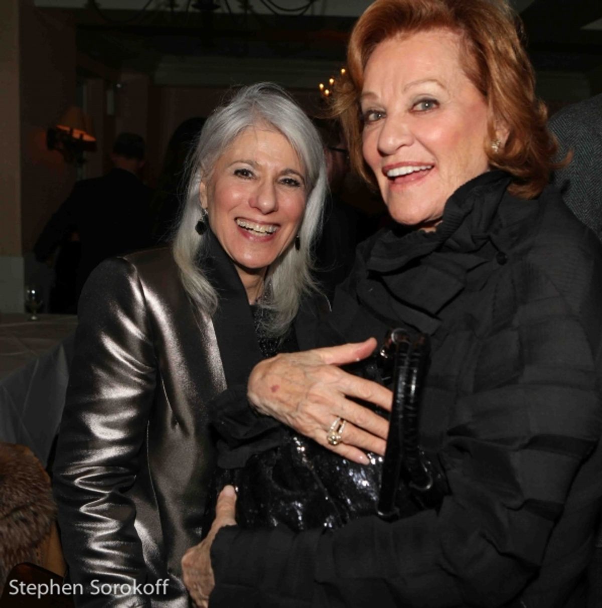 Jamie deRoy & Cynthia Harris at 