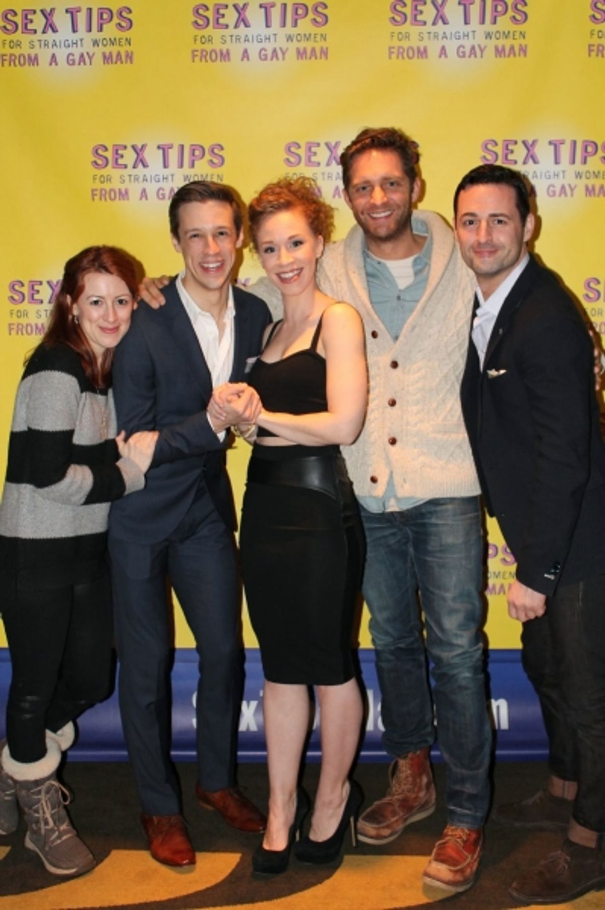  Kate Wetherhead, Jason Michael Snow, Lindsay Nicole Chambers, Colin Hanlon, and Max Von Essen. at 