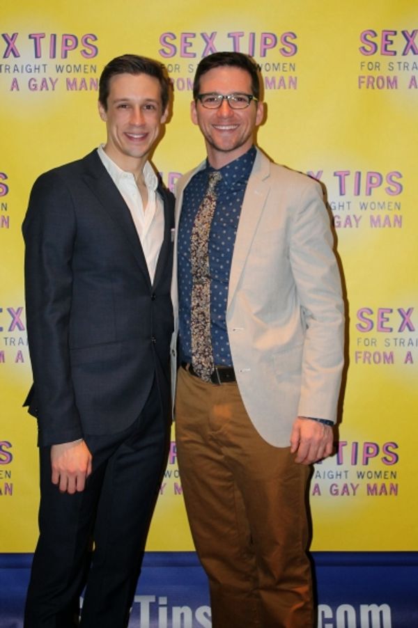 Jason Michael Snow and boyfriend, director Christopher David Murrah. Photo