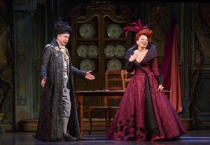 Peter Bartlett and Fran Drescher @ BroadwayWorld Peter Bartlett and Fran Drescher Photo