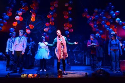 Blake Montgomery (kneeling), Will Skrip, Michael Brown, Hillary Marren, Sarah Bockel, Photo