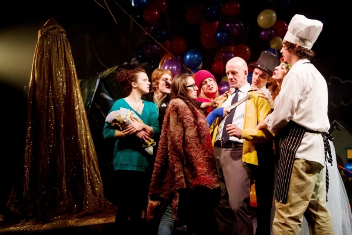 Allison Hendrix, Aubrey McGrath, Hannah Dawe, Kate Harris, Blake Montgomery,  Michael Brown, Hillary Marren, Joel Ewing at 