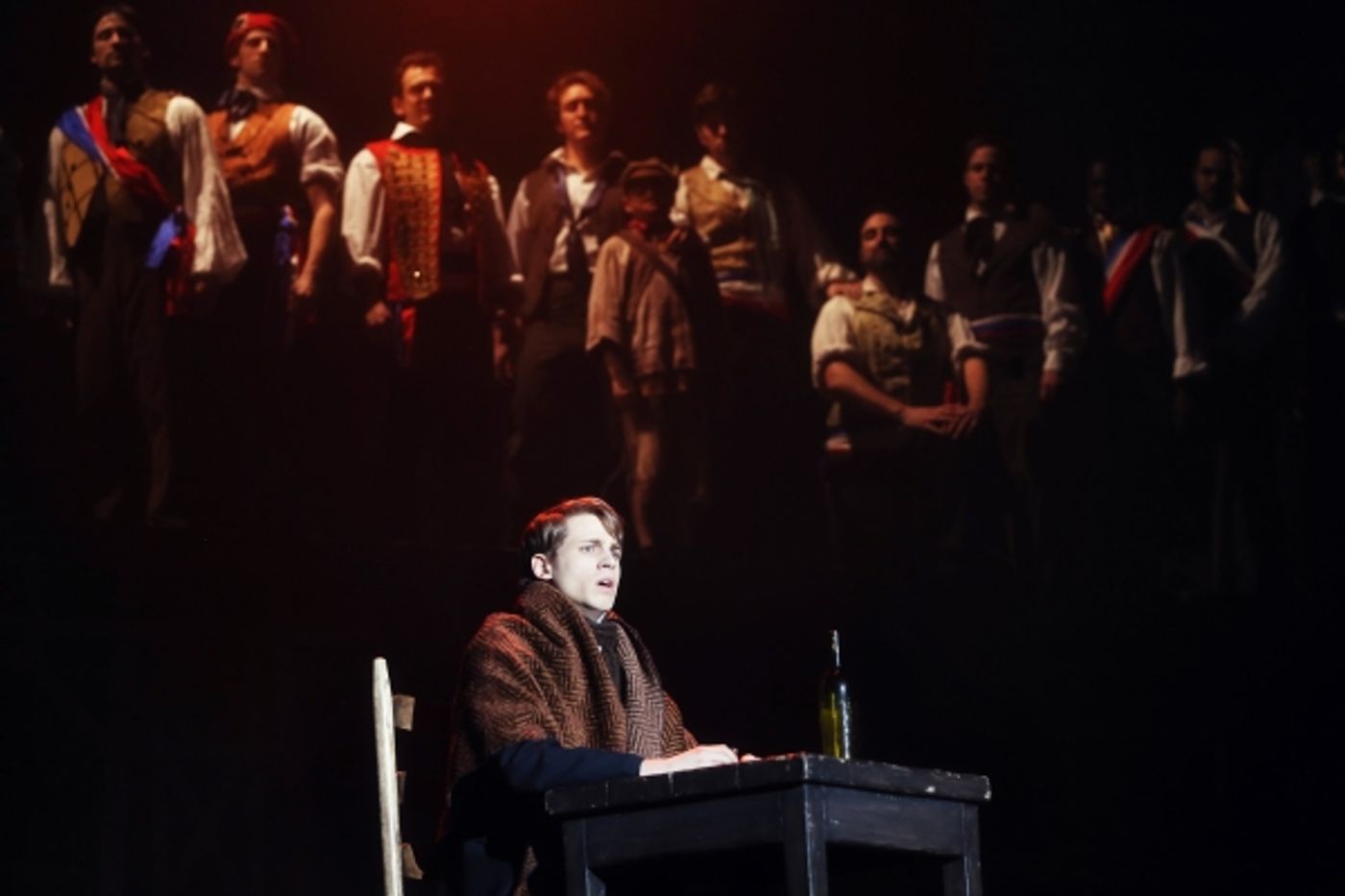 Photo Flash: First Look at Craig Schulman, Lauren Kennedy & Chuck Wagner in NCT's LES MISERABLES  Image