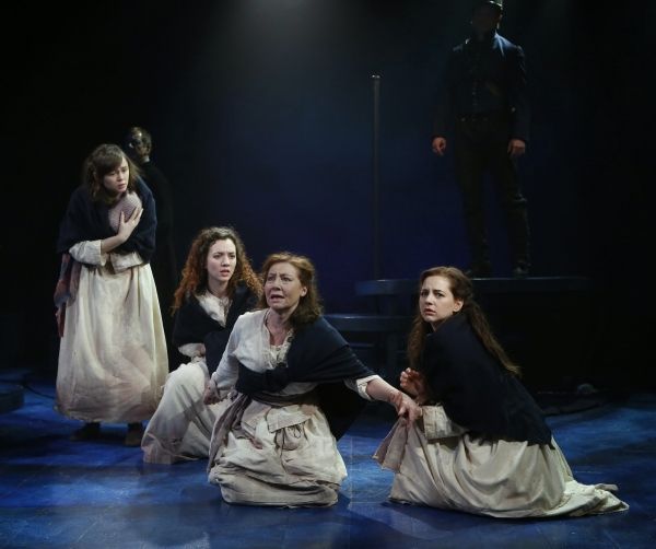 (Front - Left to Right):  Emily Skeggs, Pearl Rhein, Terry Donnelly, and Jessica Grov Photo