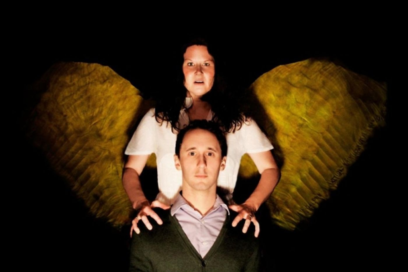 Photo Flash: The Angel Arrives at The Ringwald for ANGELS IN AMERICA: MILLENNIUM APPROACHES  Image