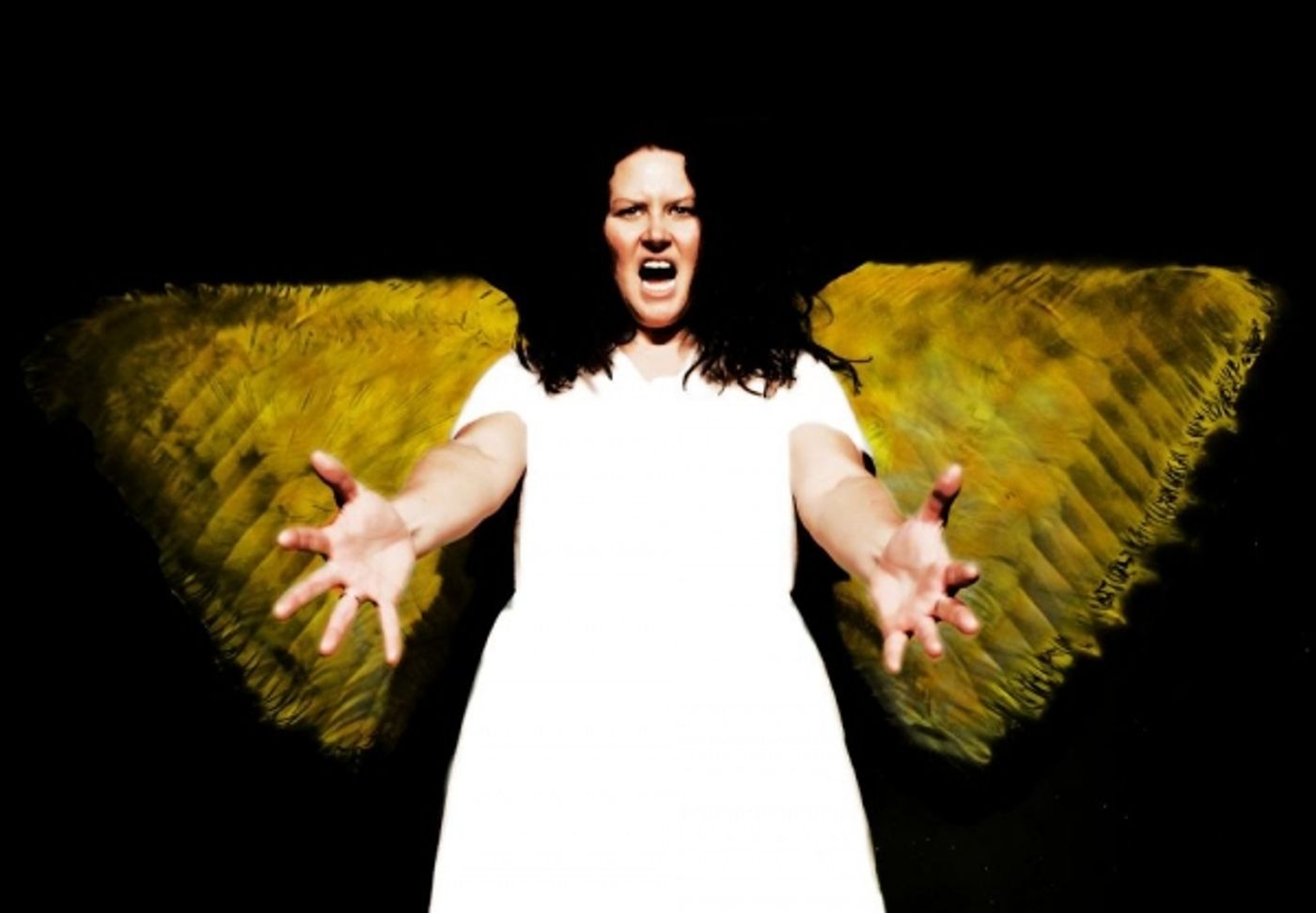 Photo Flash: The Angel Arrives at The Ringwald for ANGELS IN AMERICA: MILLENNIUM APPROACHES  Image