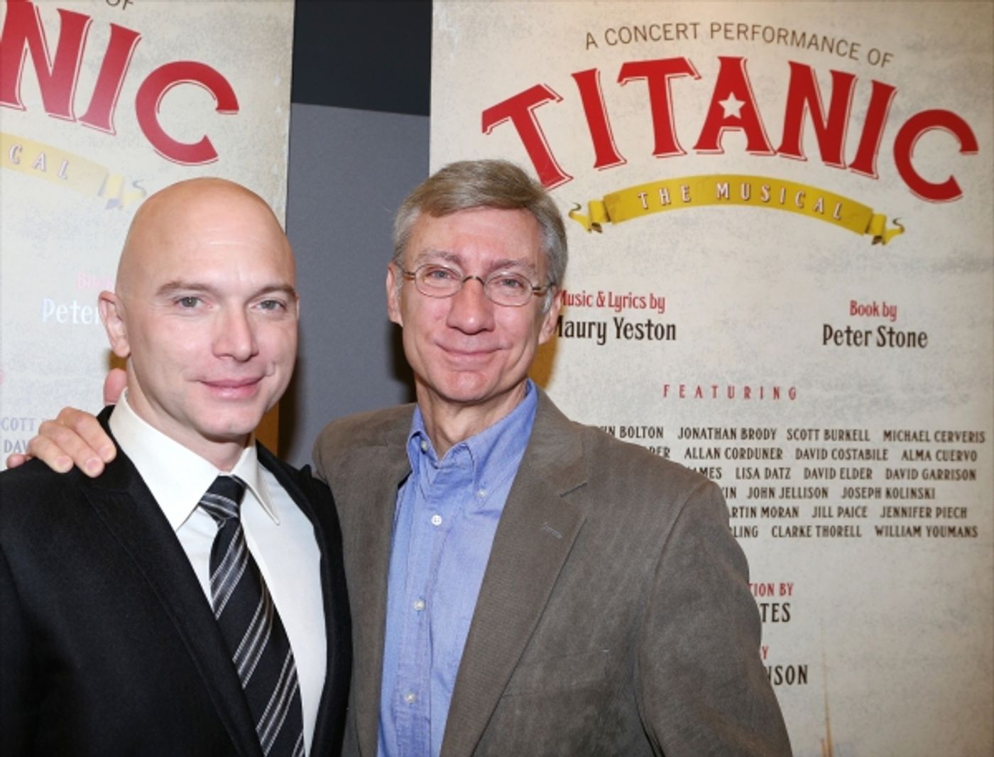 Photo Coverage: Meet the Company of TITANIC: THE MUSICAL Concert Image