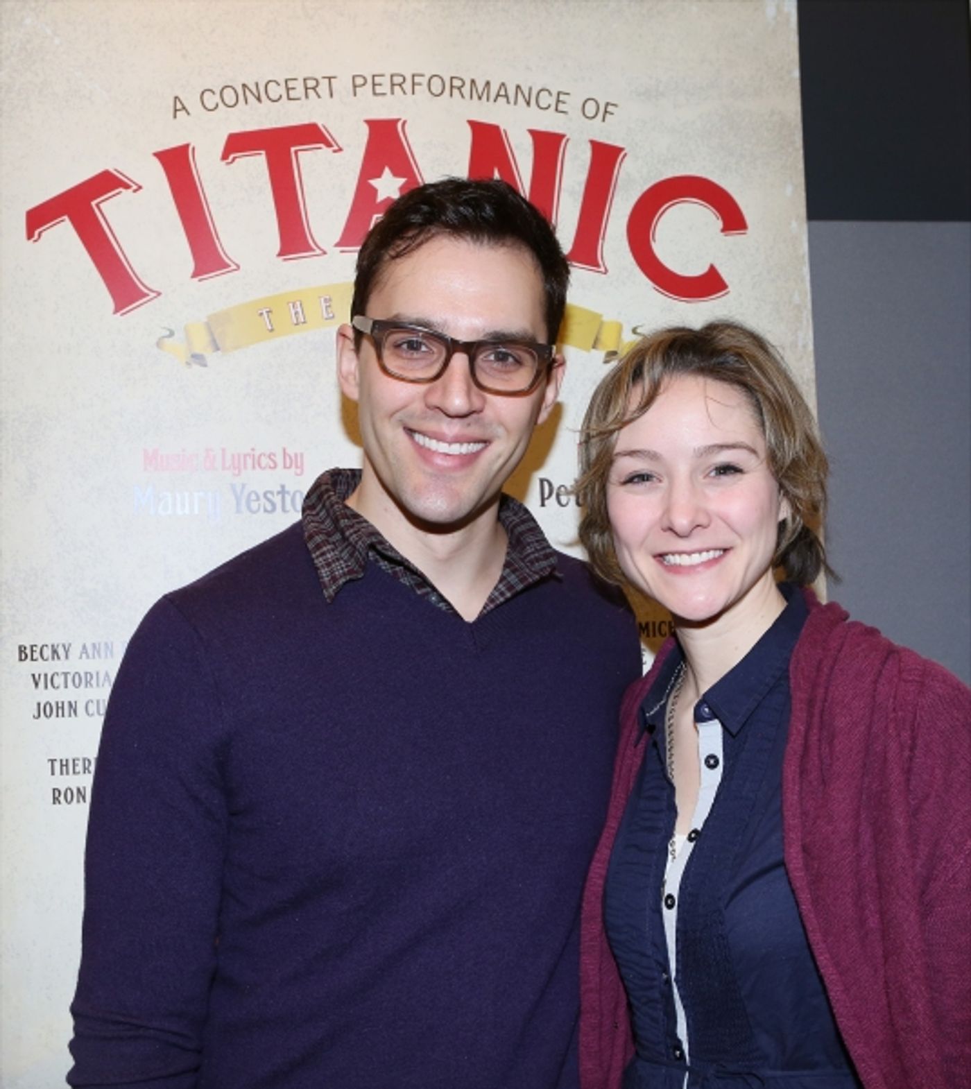Photo Coverage: Meet the Company of TITANIC: THE MUSICAL Concert Image