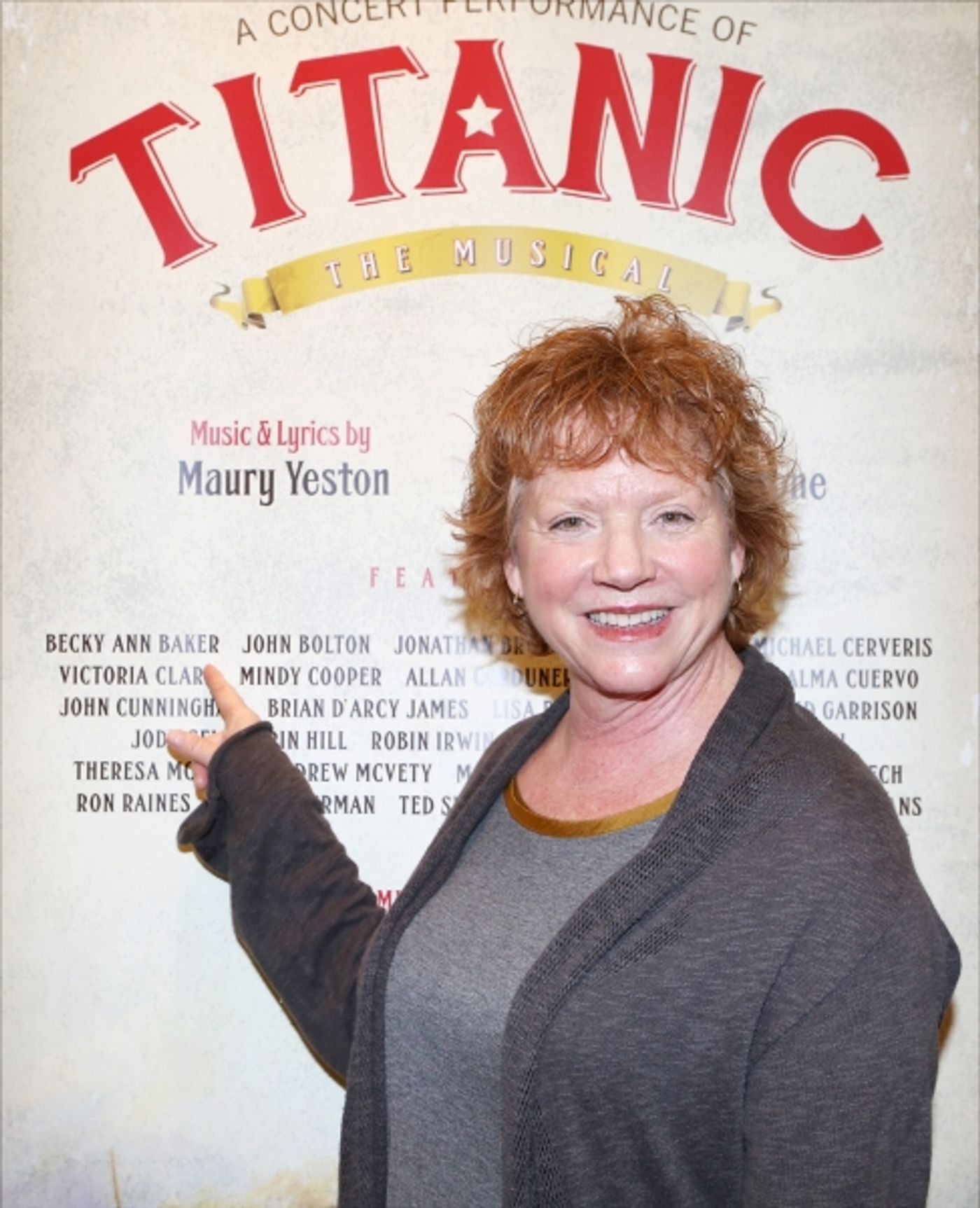 Photo Coverage: Meet the Company of TITANIC: THE MUSICAL Concert Image